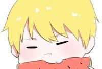 吃瓜群众图片可爱头像动漫